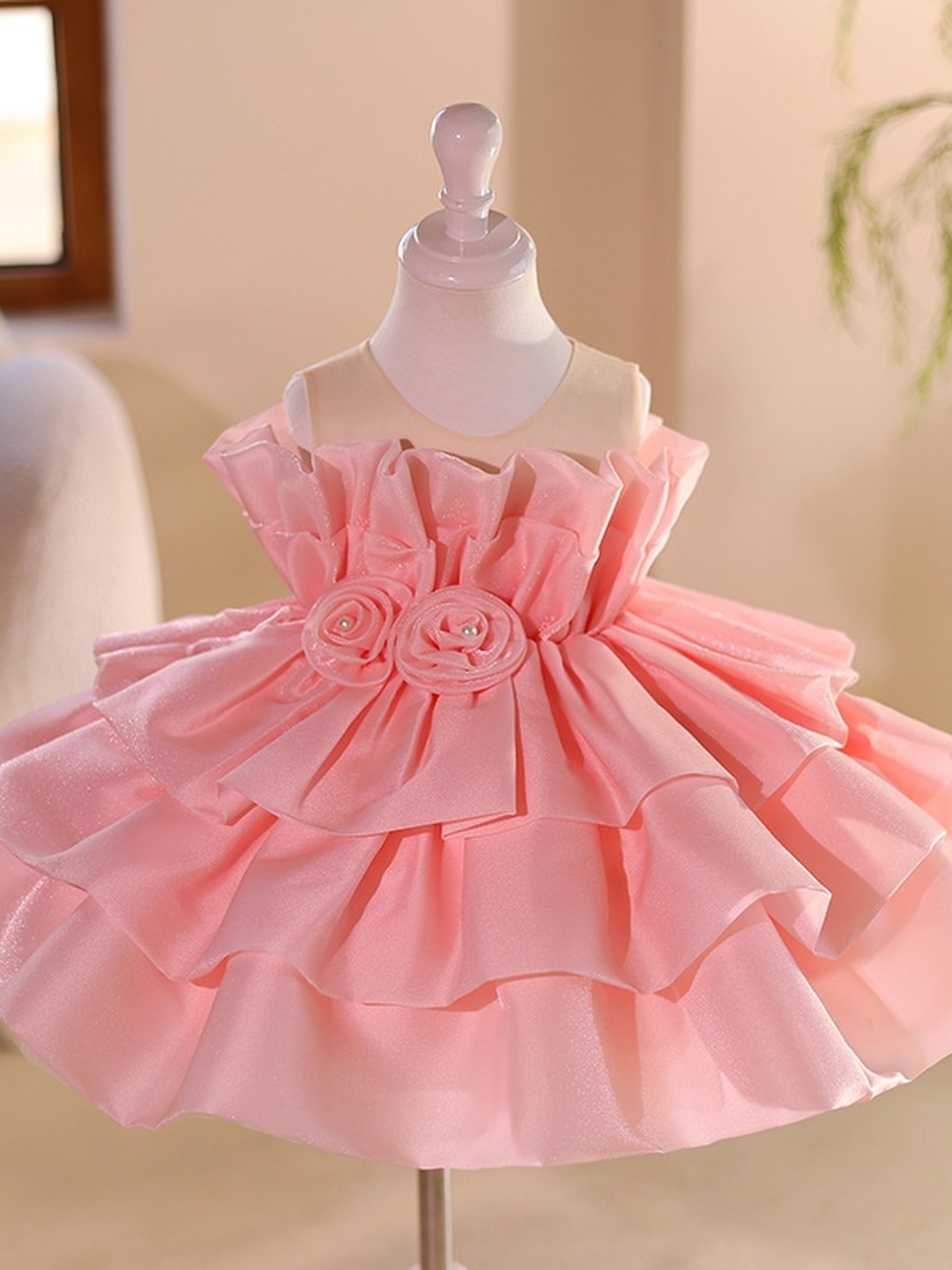 Flower Girl Fluffy Princess Dress
