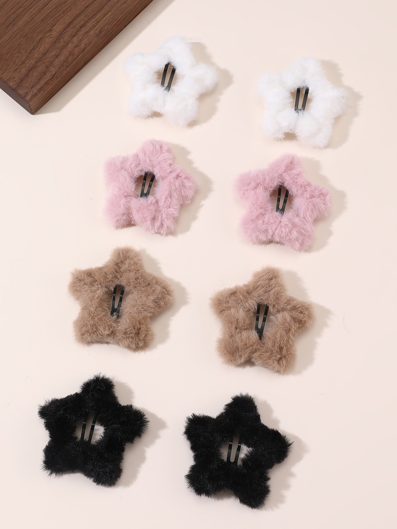 Set of 8 - Star Hair Clips