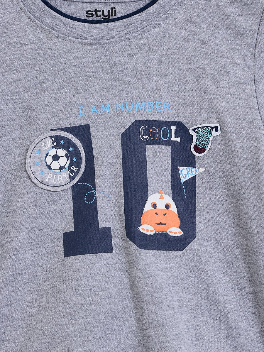 Baby Boy Cotton Long Sleeve T-Shirt and Joggers Set