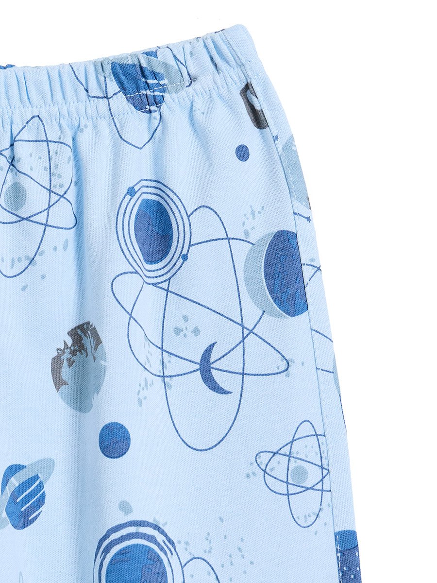 Baby Boy Space Explorer Cotton T-Shirt and Joggers Set