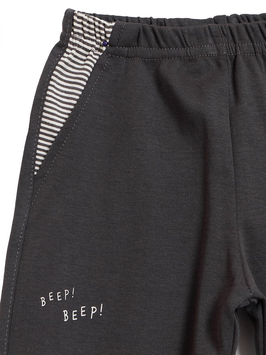 Baby Boy Stripe Sleeve T-Shirt and Joggers Set