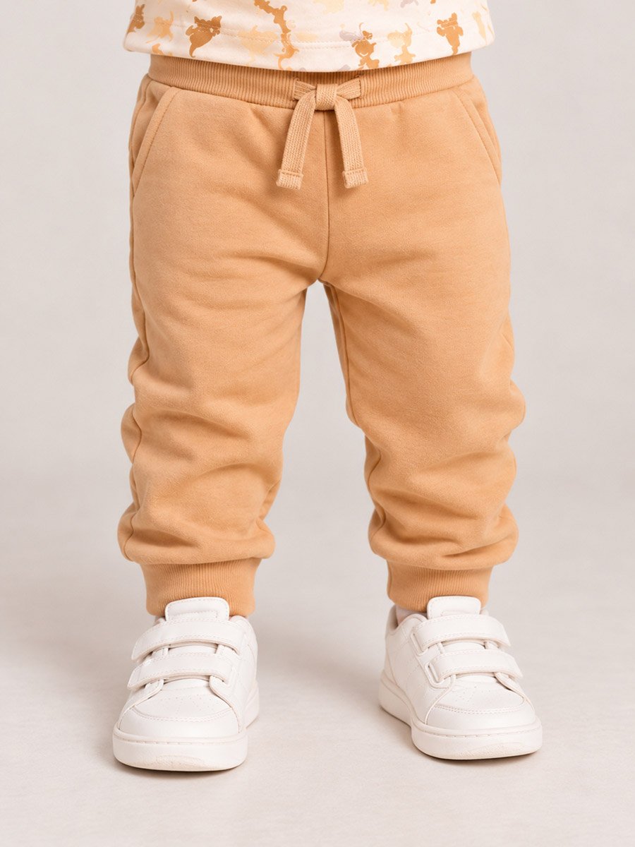 Baby Boy Dinosaur Print Cotton T-Shirt and Joggers Set