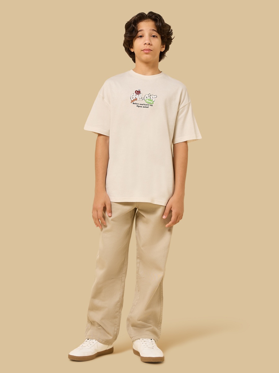 Soda Can Print Relaxed Fit T-Shirt