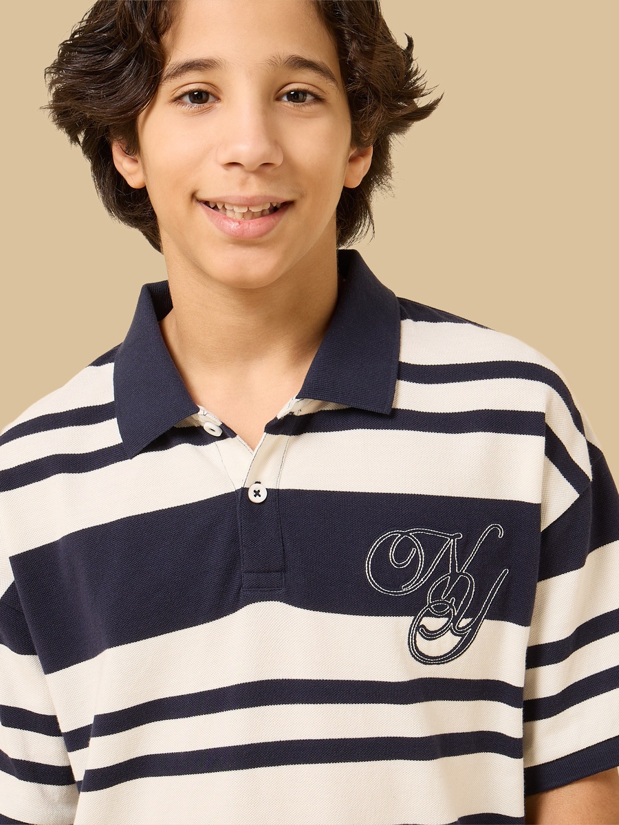تيشيرت بولو مقلم