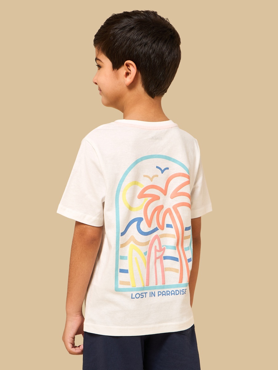 Beach Print T-Shirt