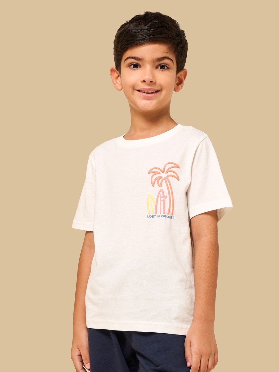 Beach Print T-Shirt