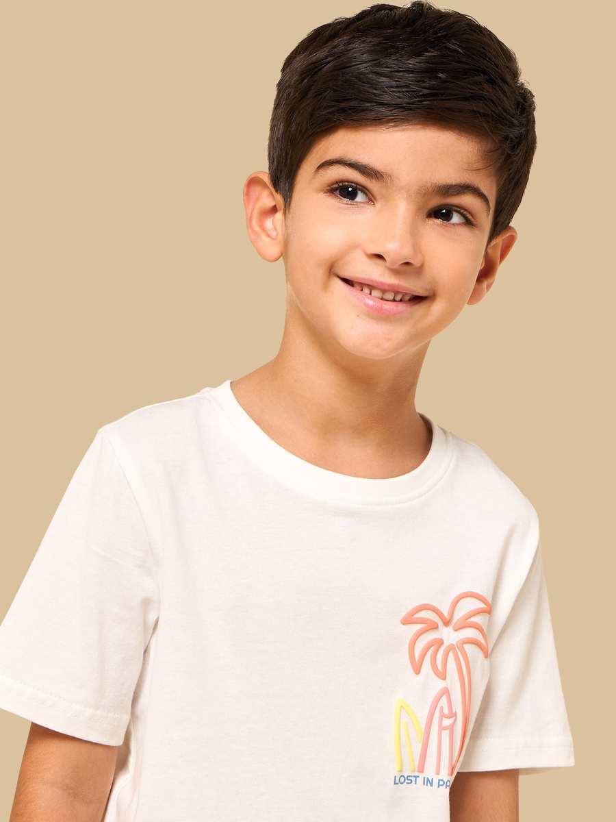 Beach Print T-Shirt