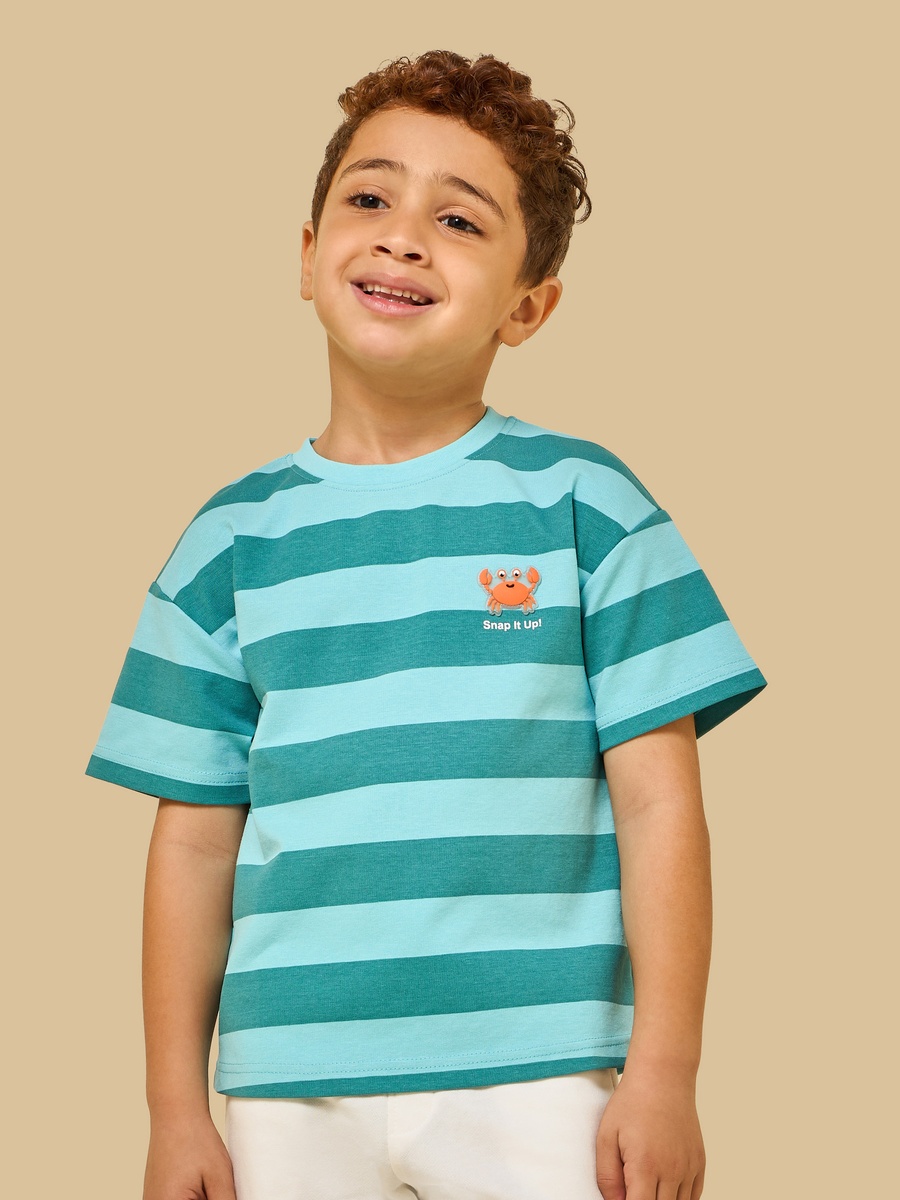 Striped Cotton T-Shirt