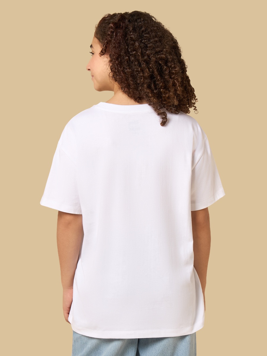 Stitch Print Oversized T-Shirt