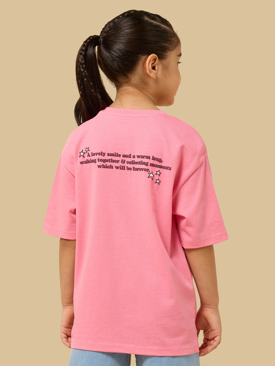 Printed Oversized Cotton T-Shirt
