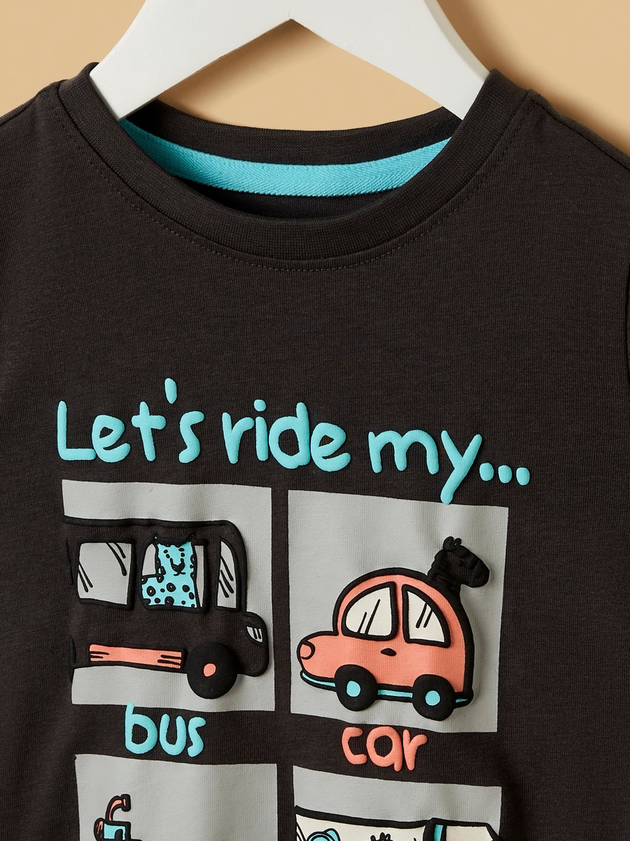 Vehicle Print T-Shirt