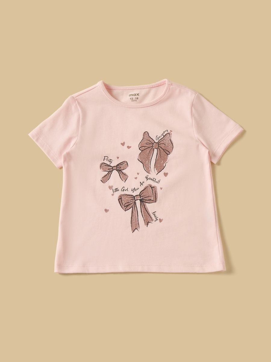 Pack of 3 - Bow Print T-Shirt
