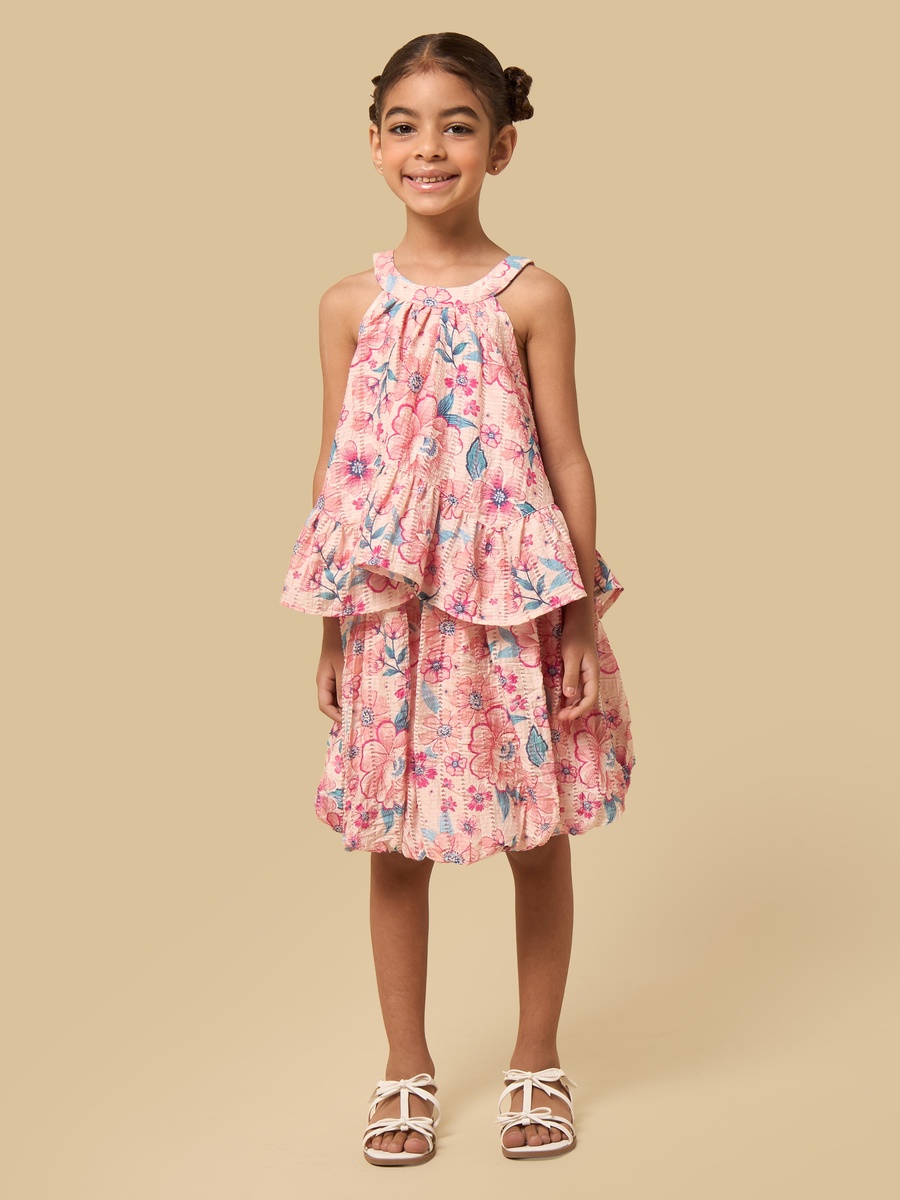 Floral Print Sleeveless Cotton Top