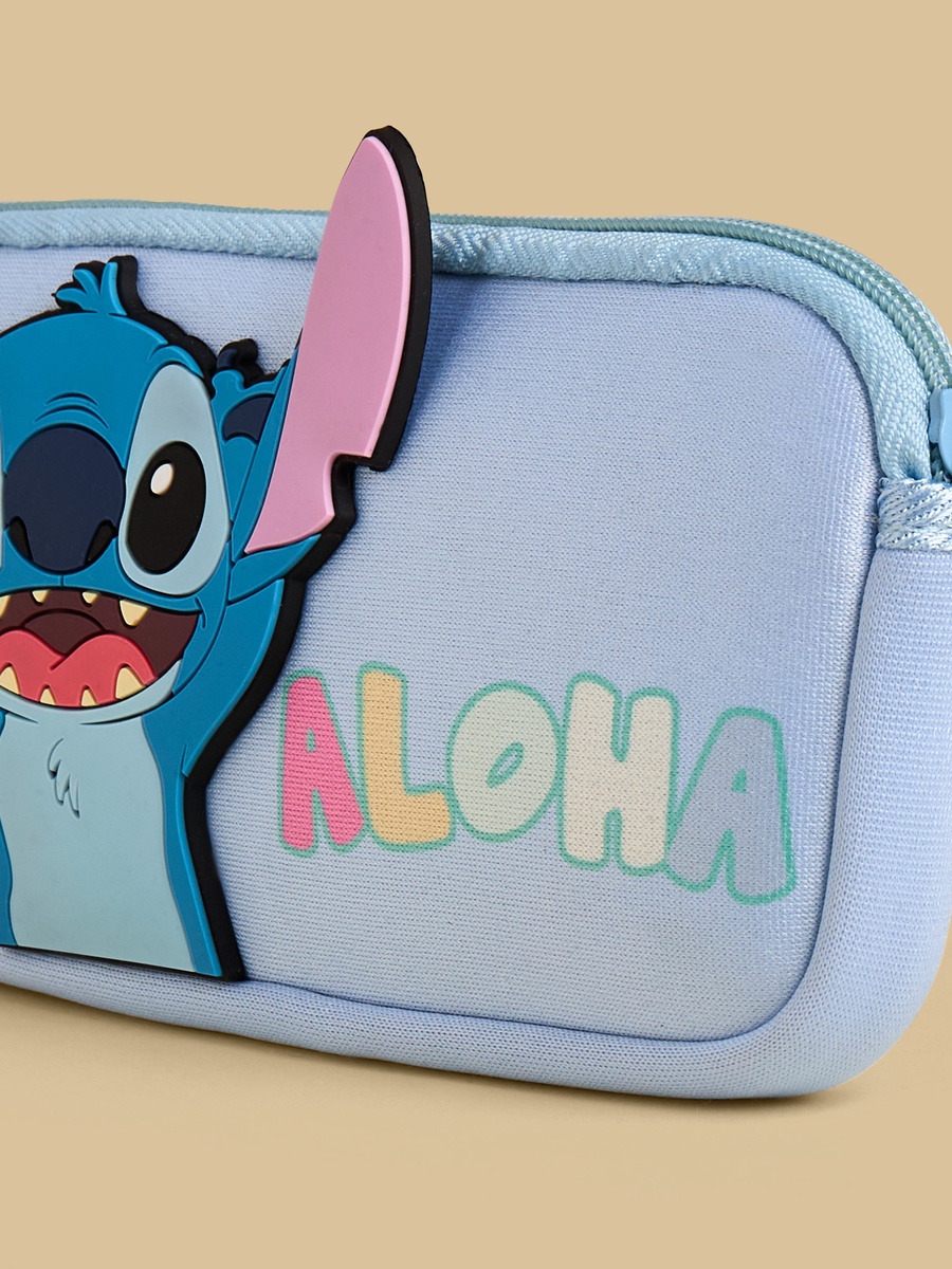 Stitch Print Sunglasses with Case