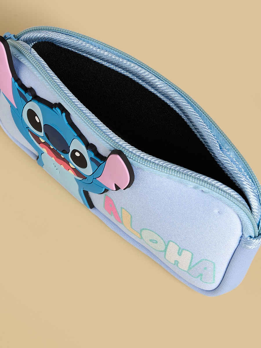 Stitch Print Sunglasses with Case