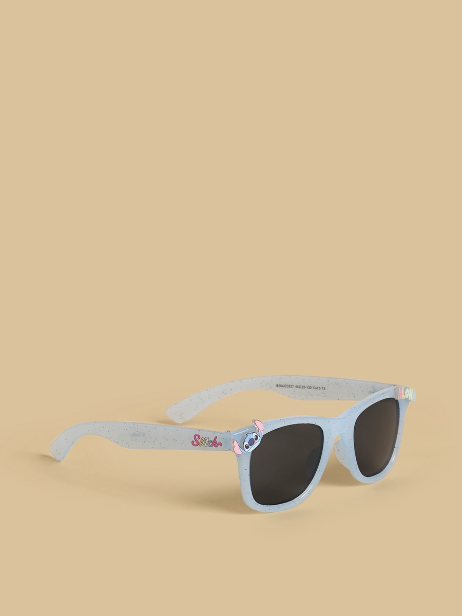 Stitch Print Sunglasses with Case
