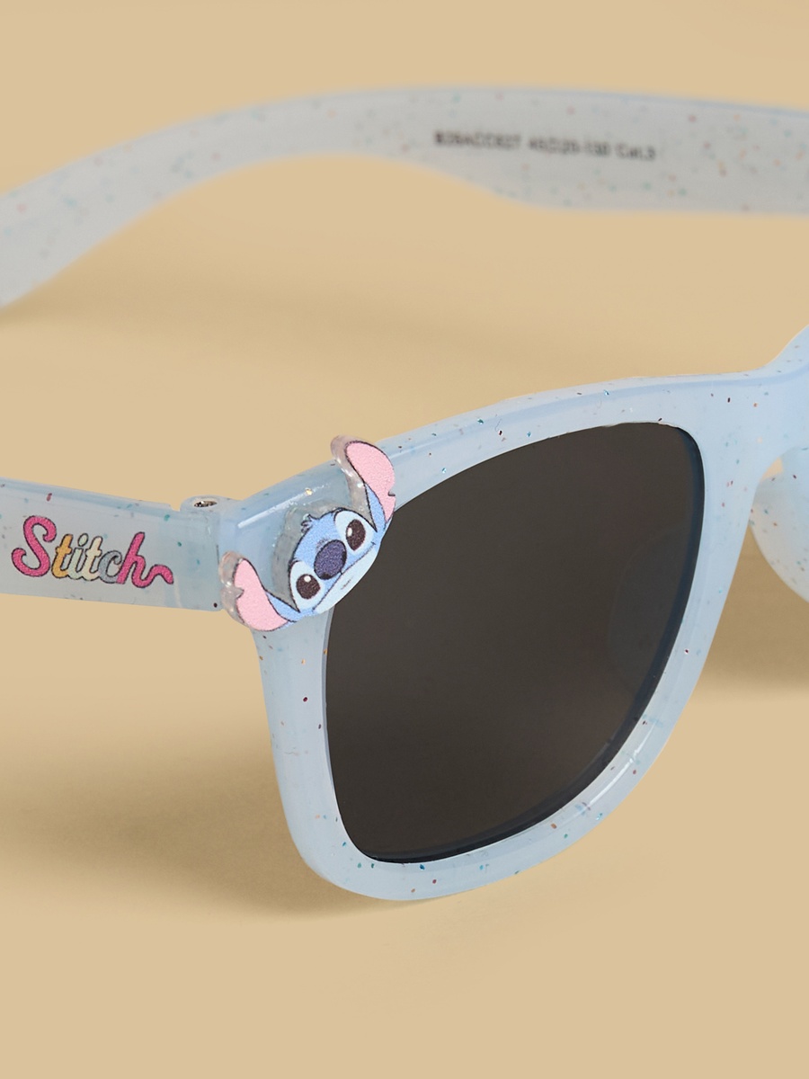 Stitch Print Sunglasses with Case