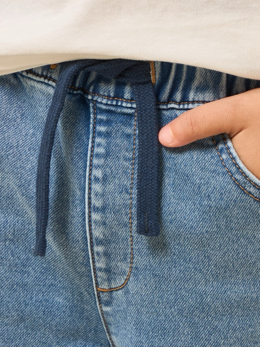 شورت جينز قطن سهل الإرتداء