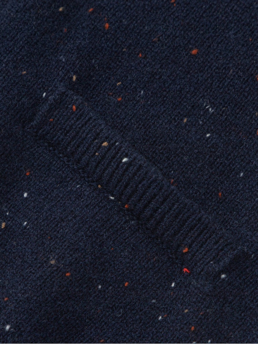 Boys Knitted Vest with Speckled Pattern