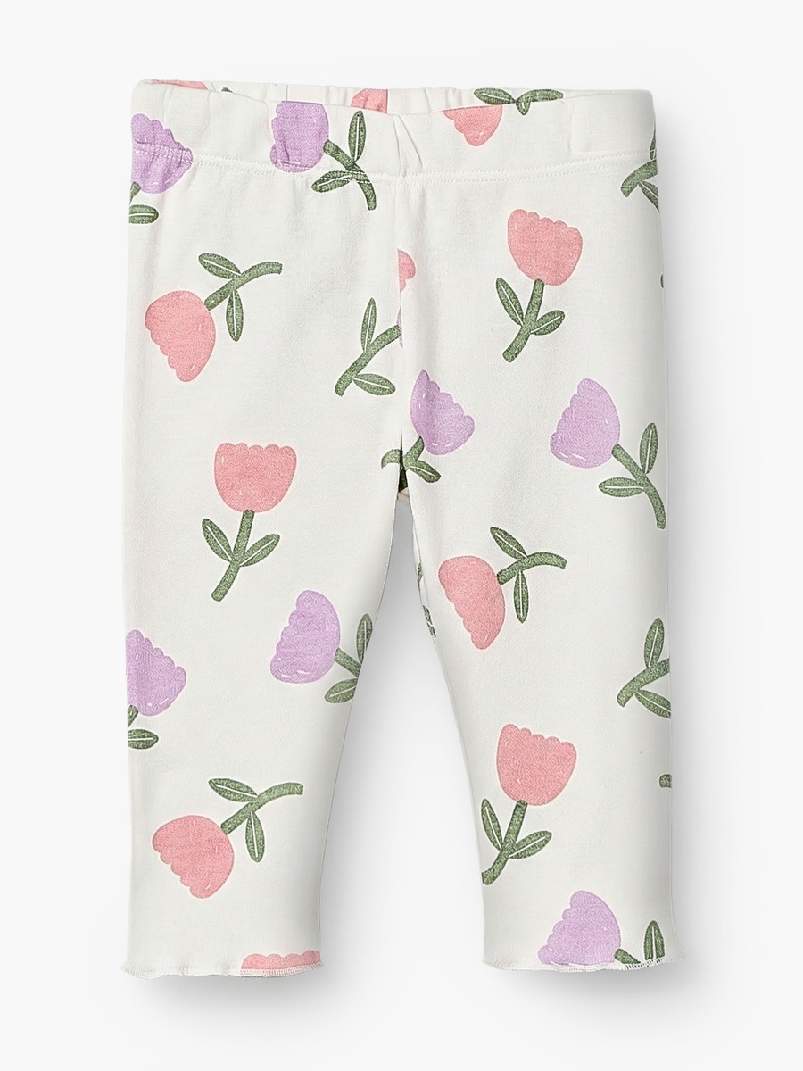 Cotton Peter Pan Collar Long Sleeves Pyjama Set with Floral Print