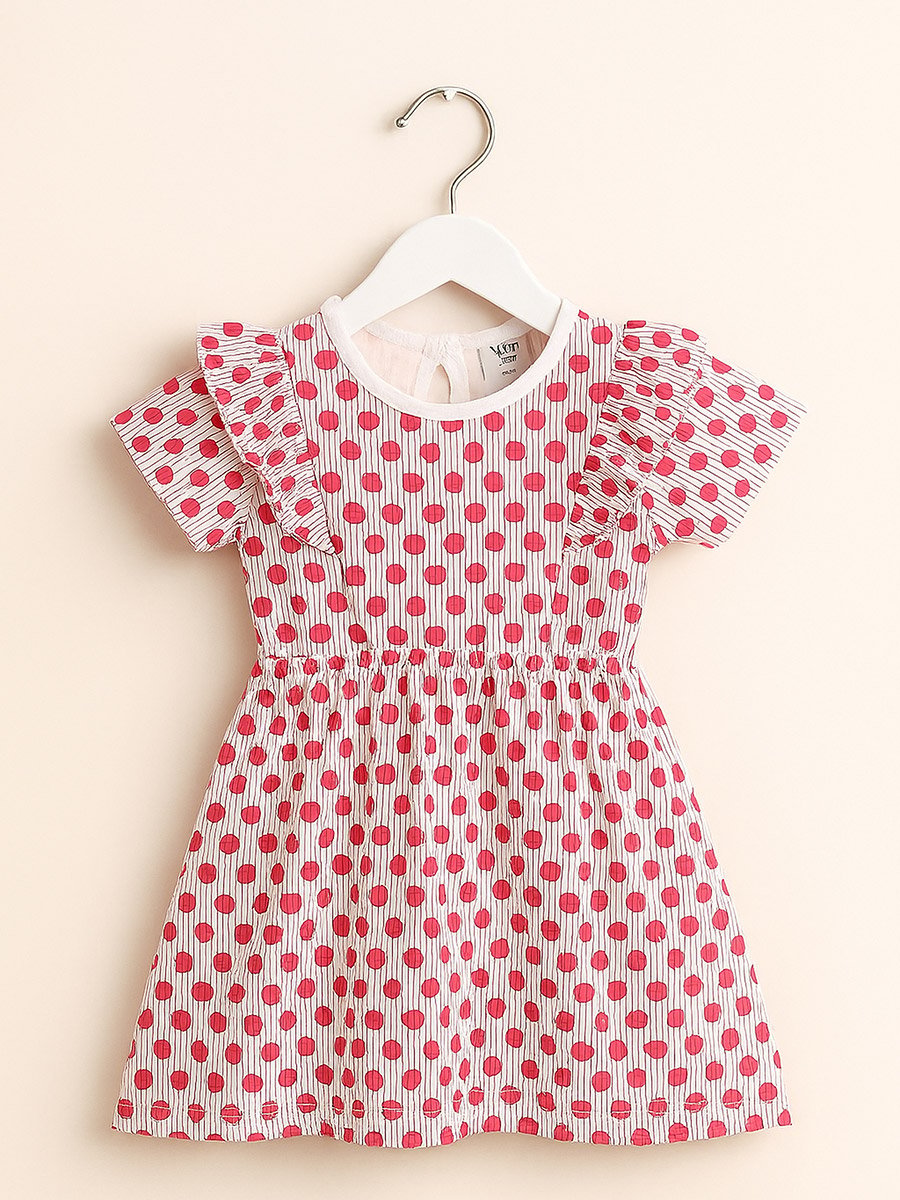 Pack of 2 - Girls Printed Casual Dress