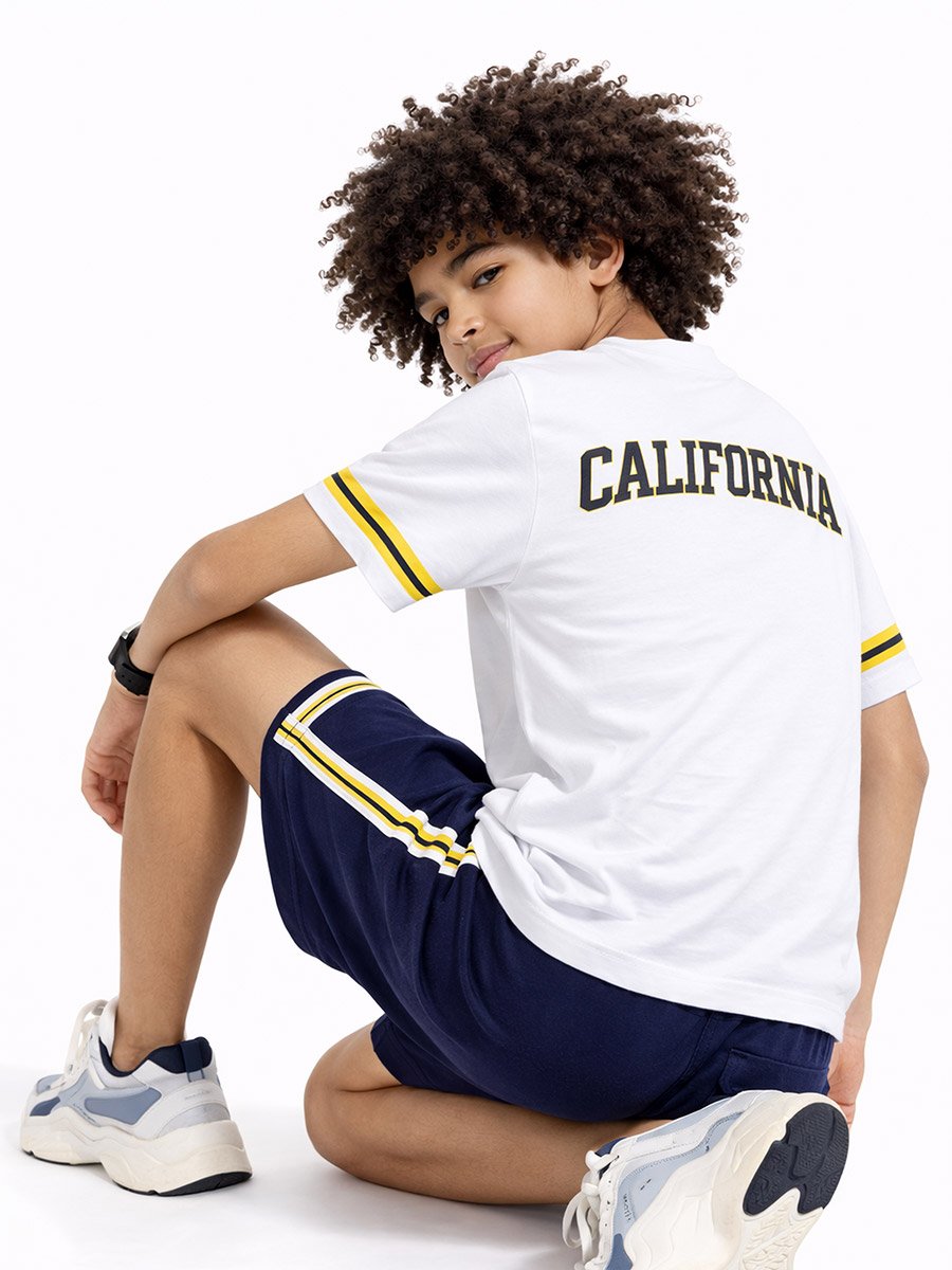 Boys California 56 Jersey T-Shirt and Shorts Set