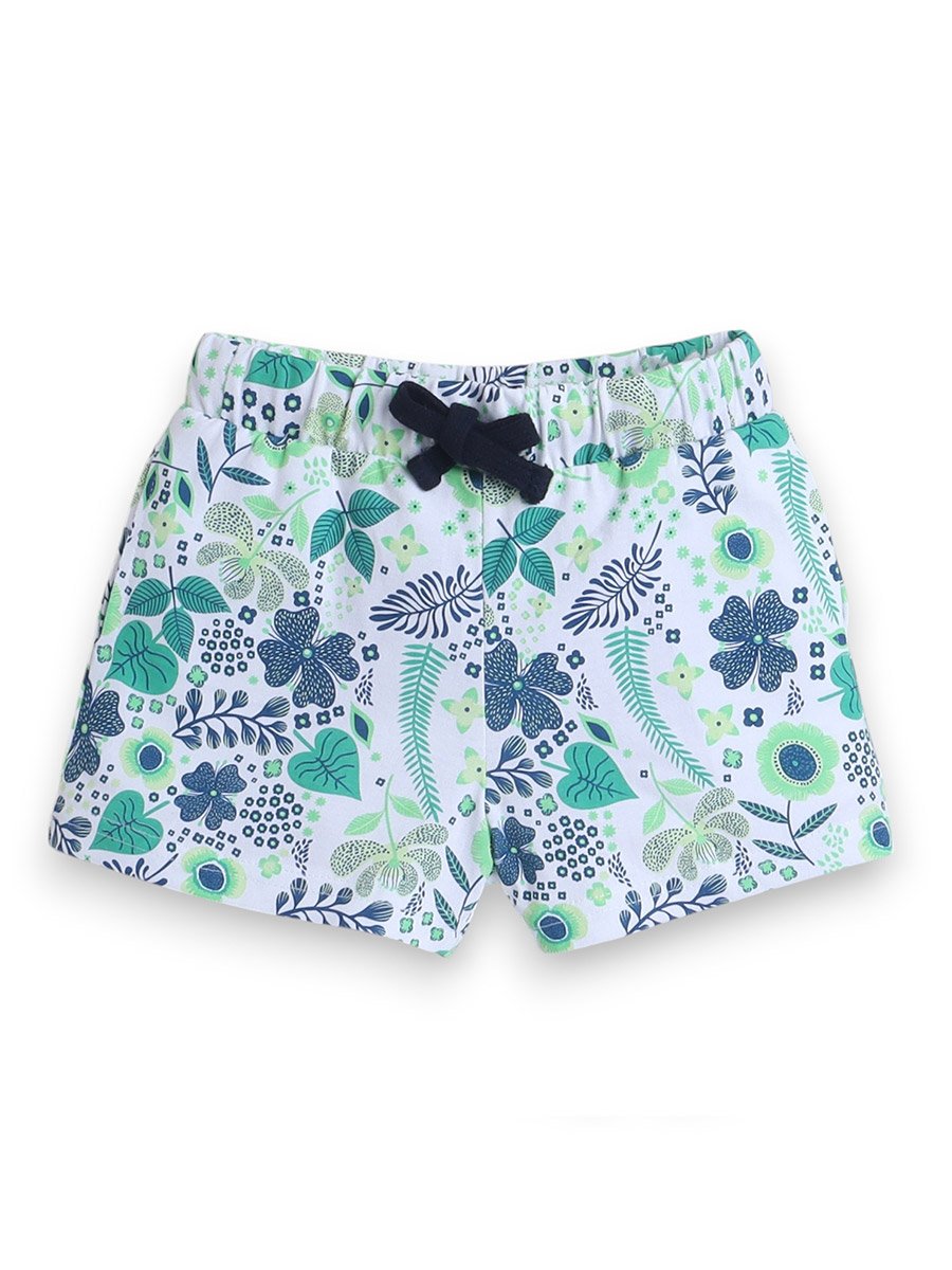 Girls All-Over Print T-Shirt and Shorts Set