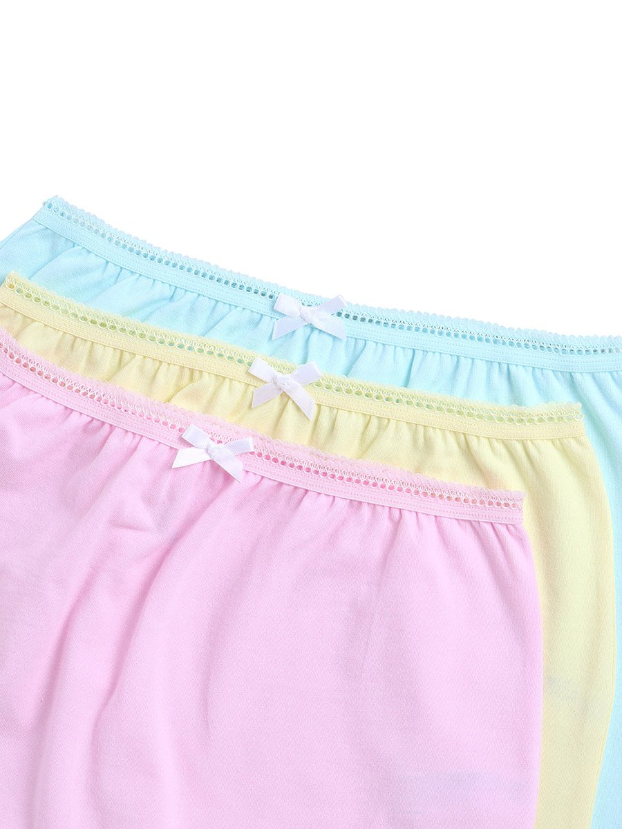 Pack of 3 - Girls Cotton Bloomers