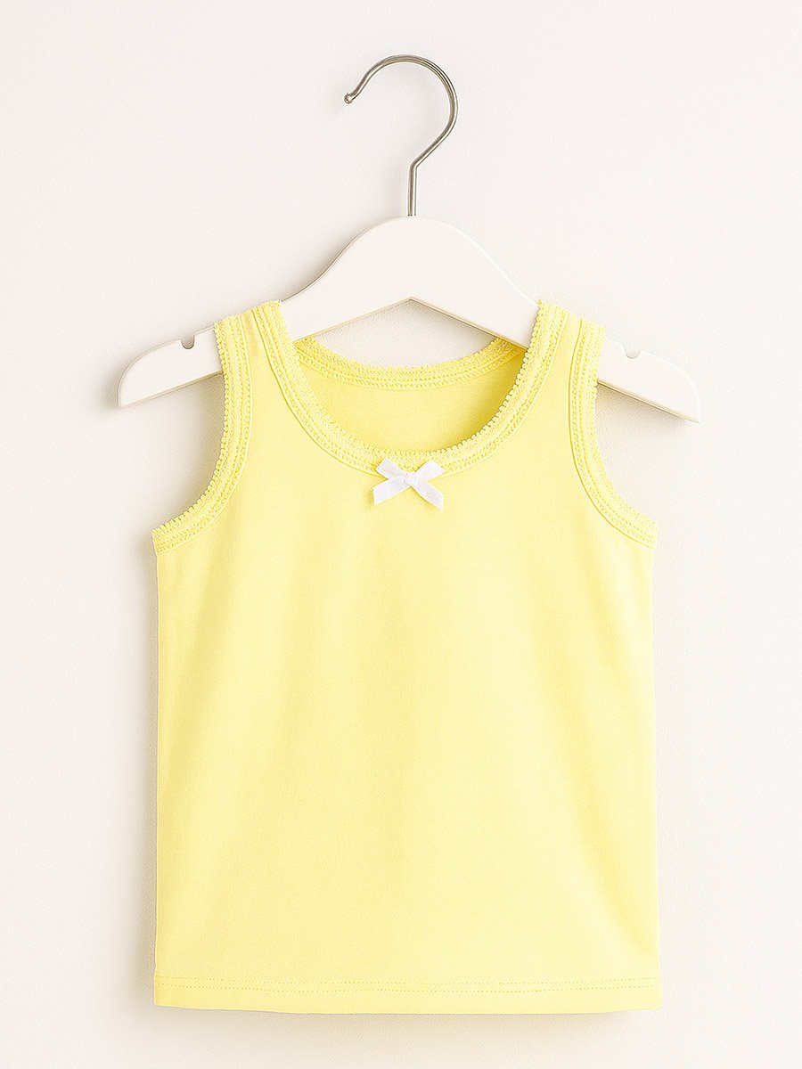 Pack of 3 - Girls Cotton Vests