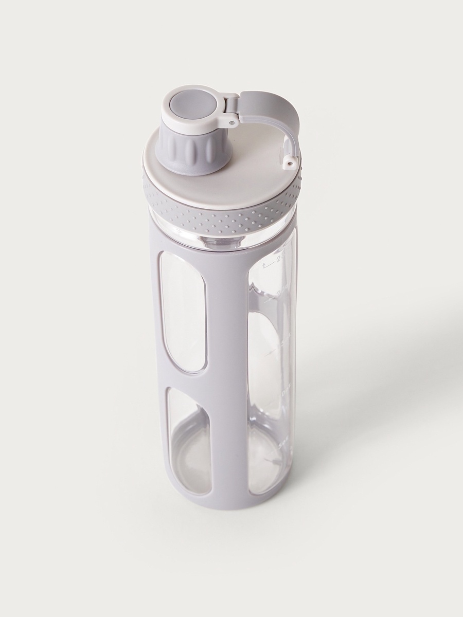 Round Water Bottle with Protection Sleeve - 750 ml