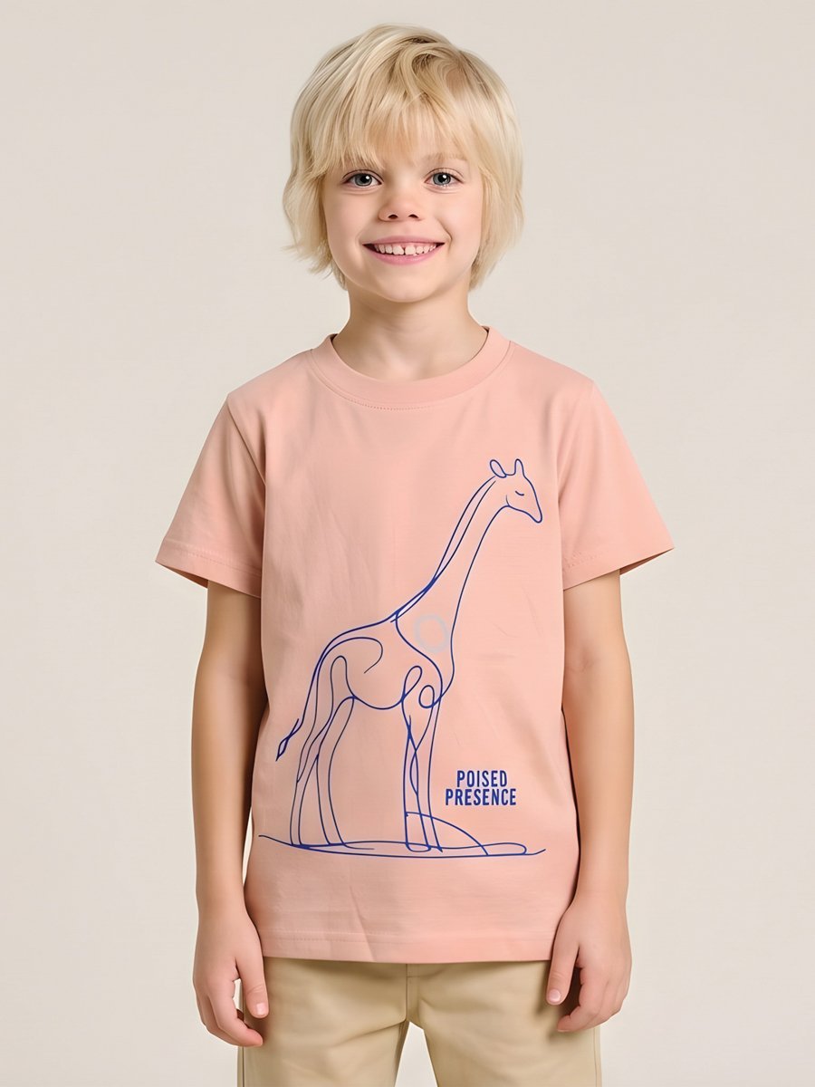 Boys Regular Fit Graphic T-Shirt