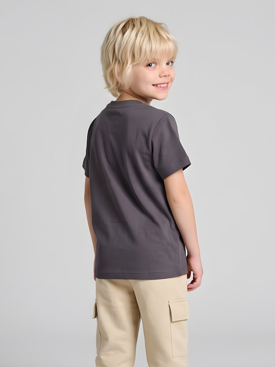 Boys Regular Fit Graphic T-Shirt