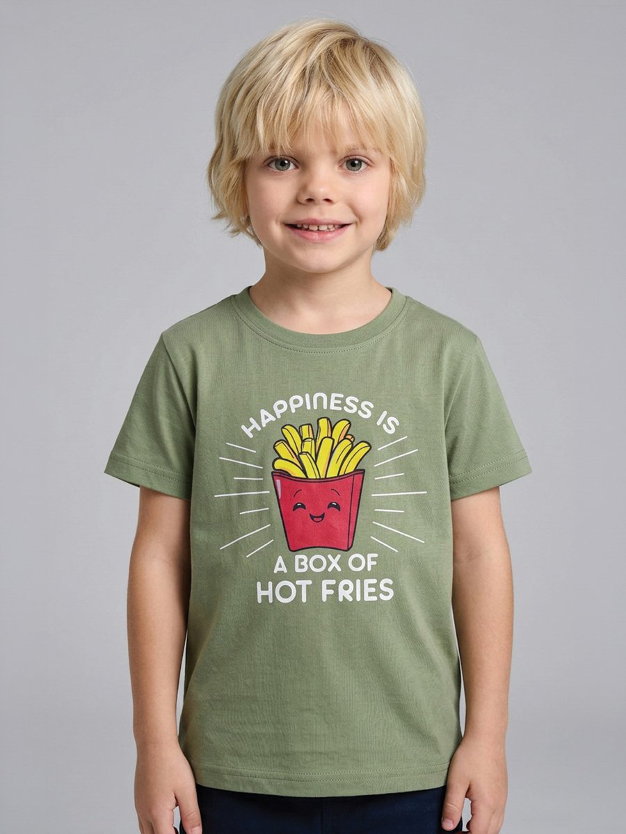 Boys Regular Fit Graphic T-Shirt