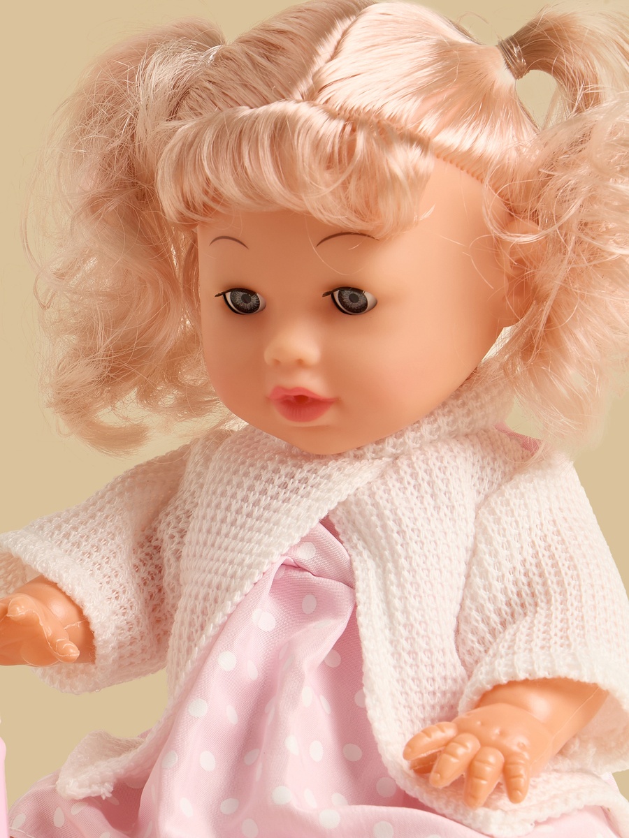 Baby Doll with Feeding Bottle - 12 inch