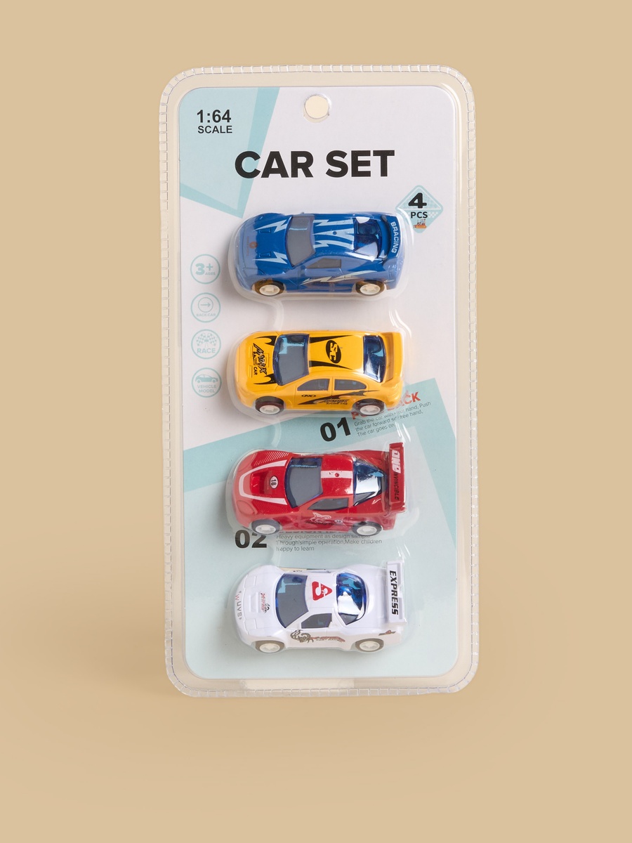 Pack of 4 - Die Cast Cars