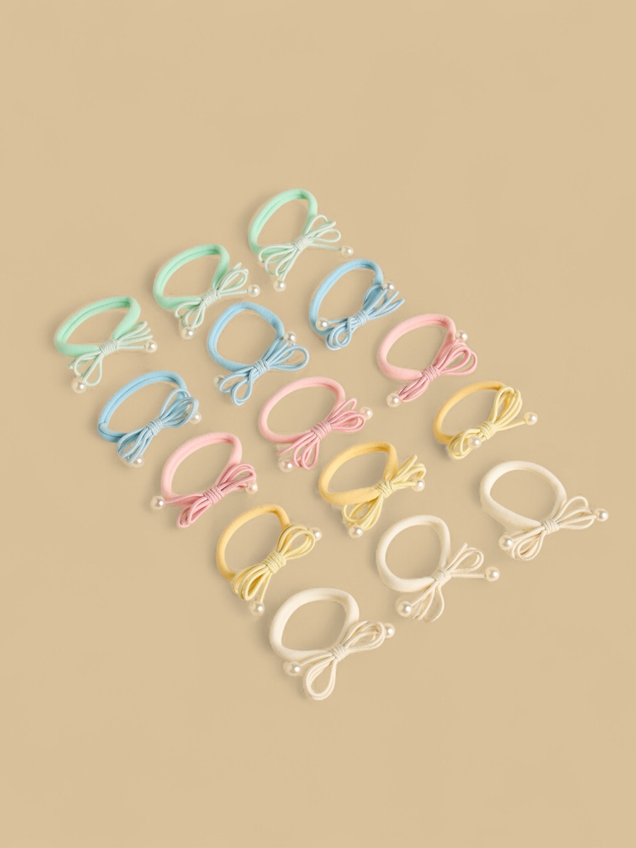 Pack of 15 - Bow Detail Hair Tie
