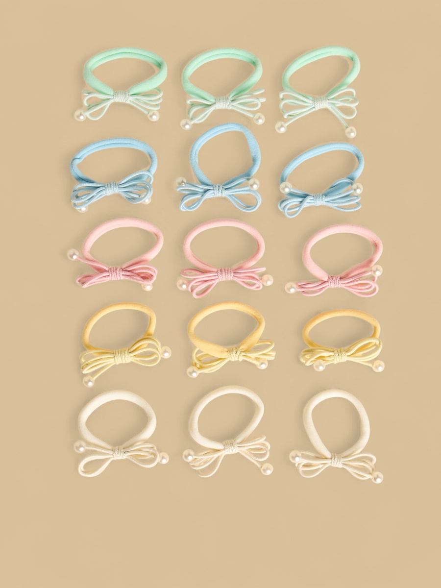 Pack of 15 - Bow Detail Hair Tie