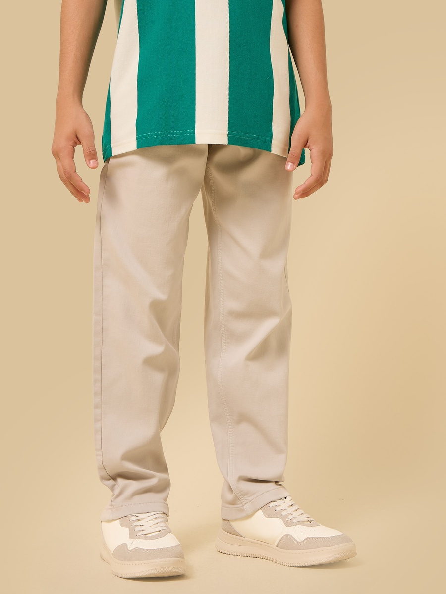 Mid-Rise Cotton Joggers