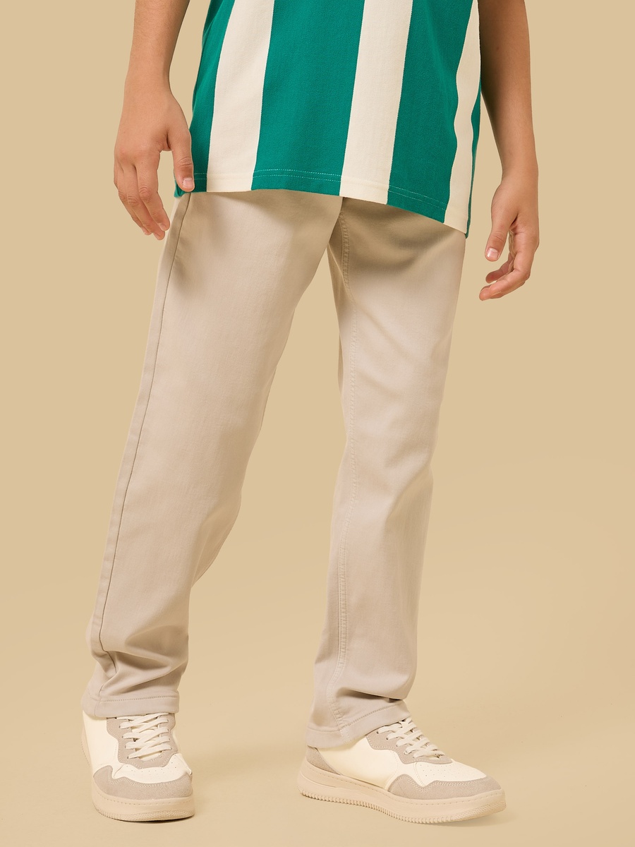 Mid-Rise Cotton Joggers