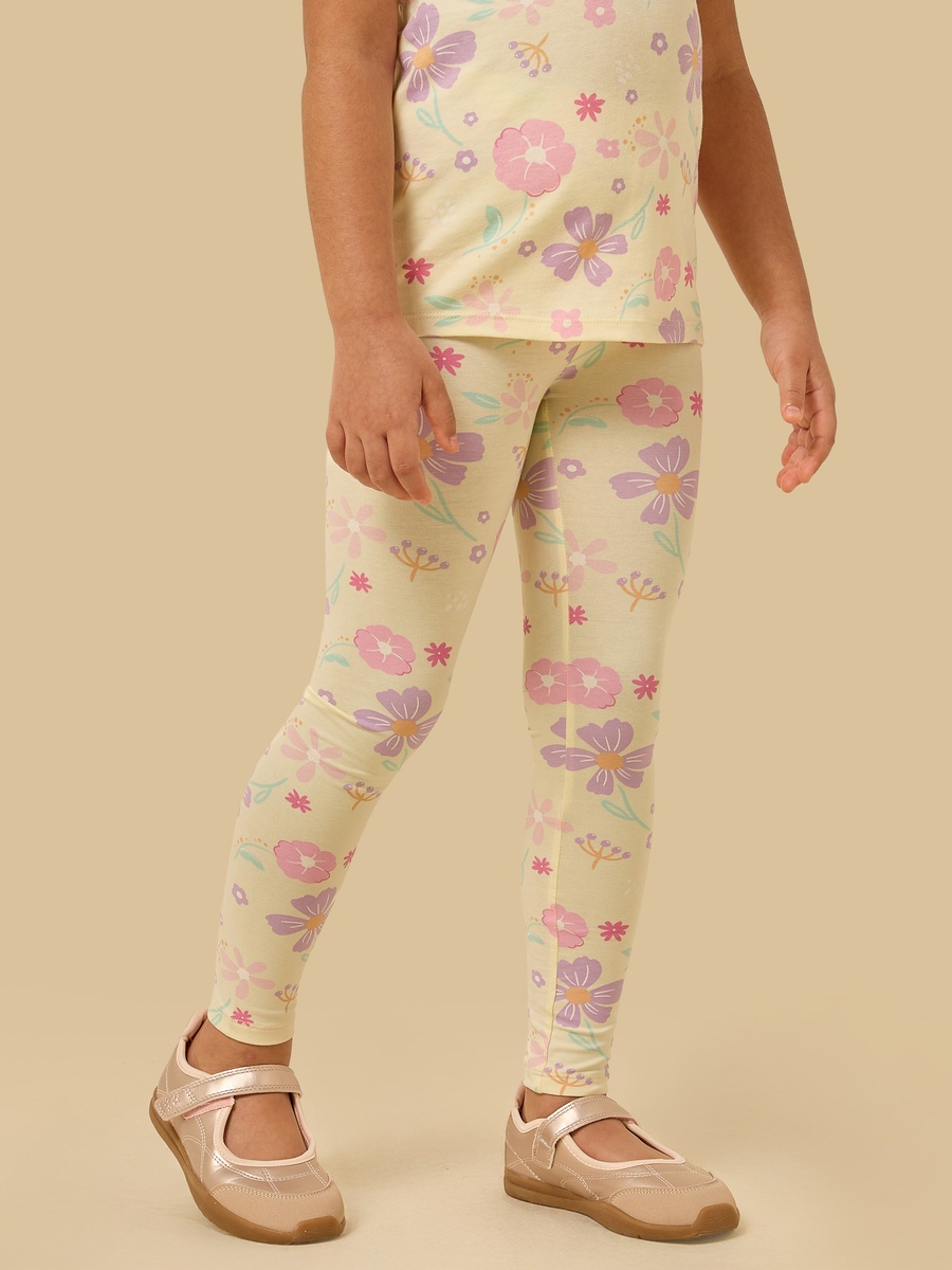 Floral Print Leggings