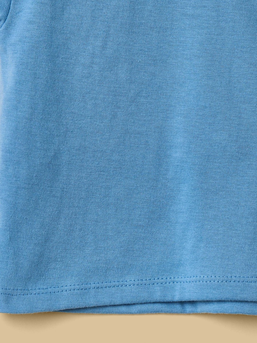 طقم تيشيرت وشورت قطن بطبعات