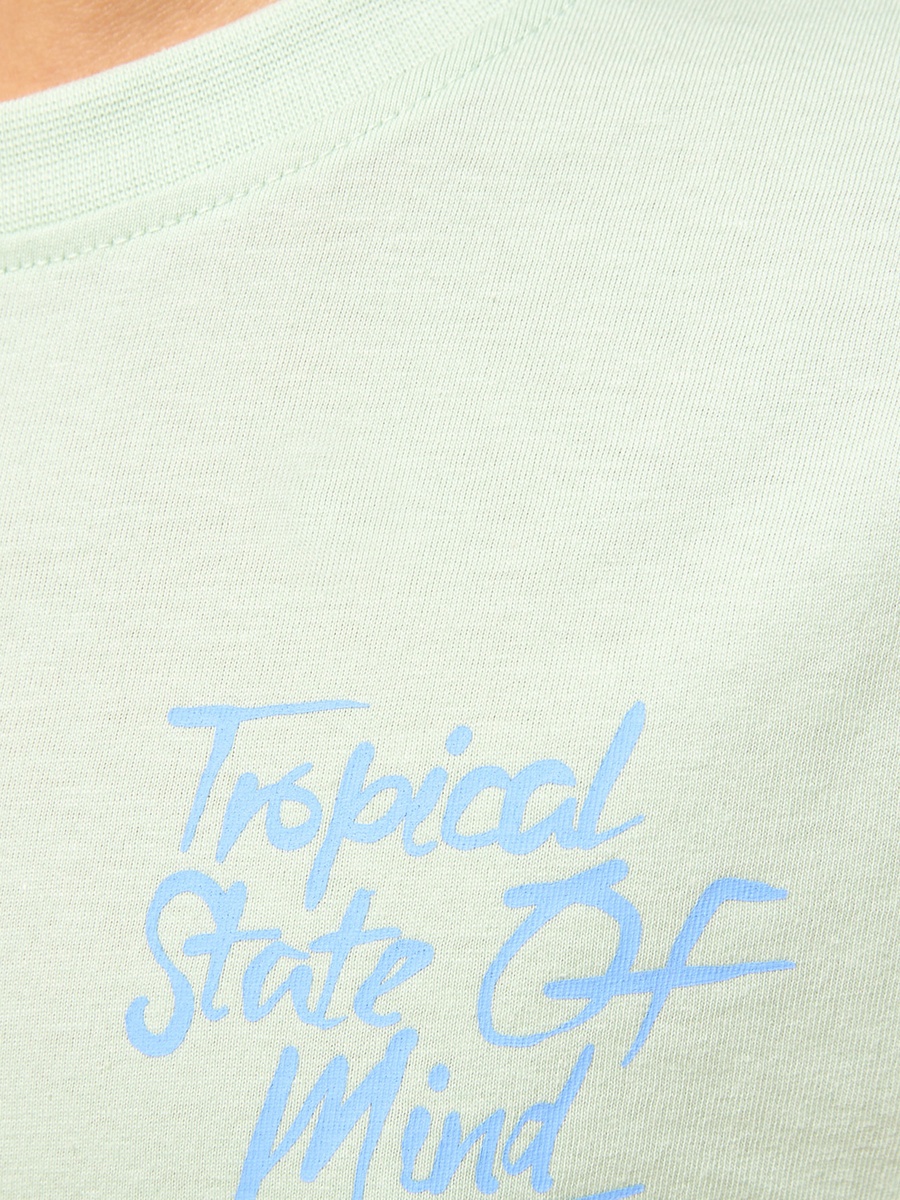 Tropical Print Shorts Set