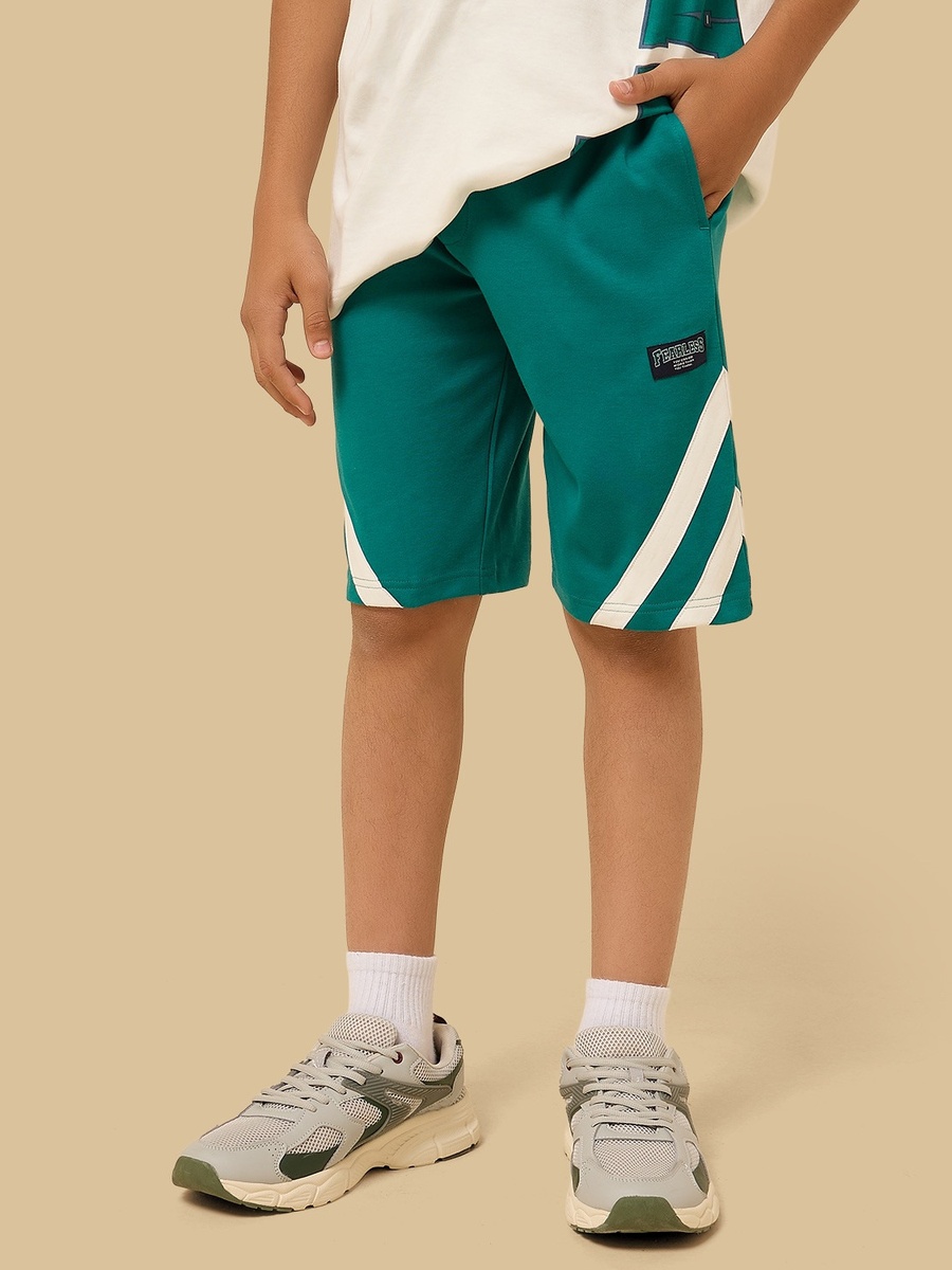 Printed Interlock T-Shirt and Shorts Set