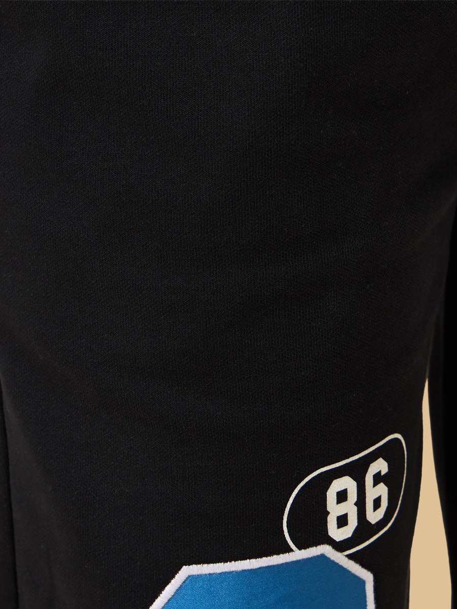 Racing Print Cotton Shorts