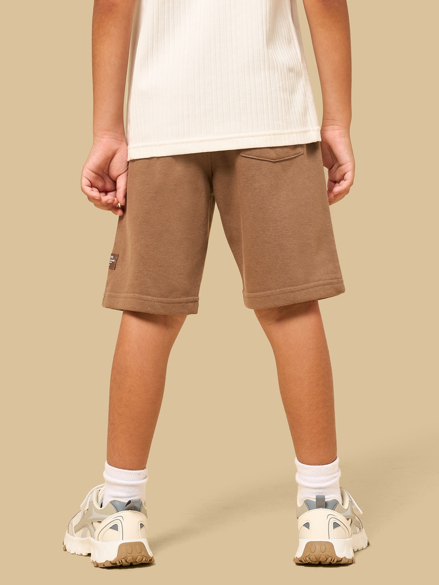 Slogan Applique Shorts