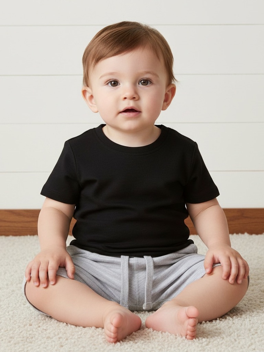 Pack of 2 - Plain Cotton Shorts