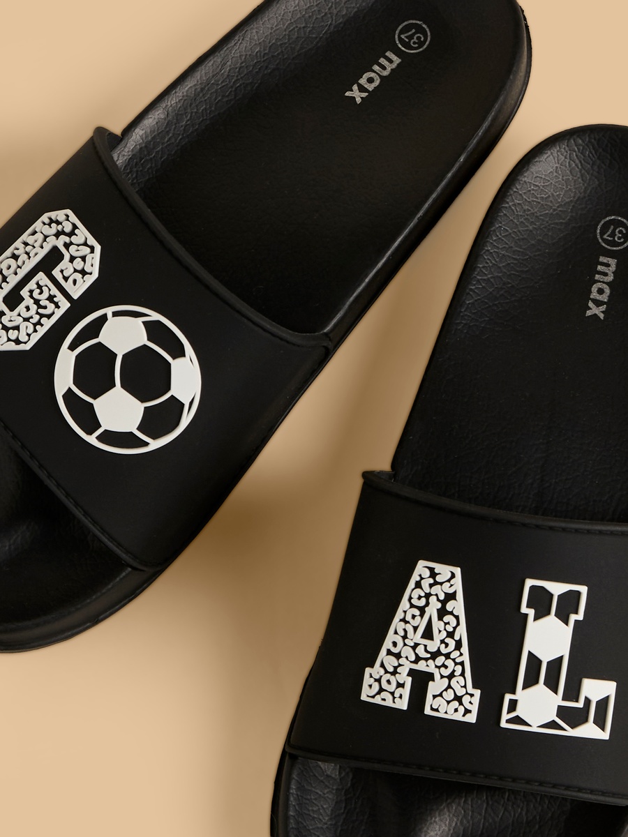 Football Embossed Slides