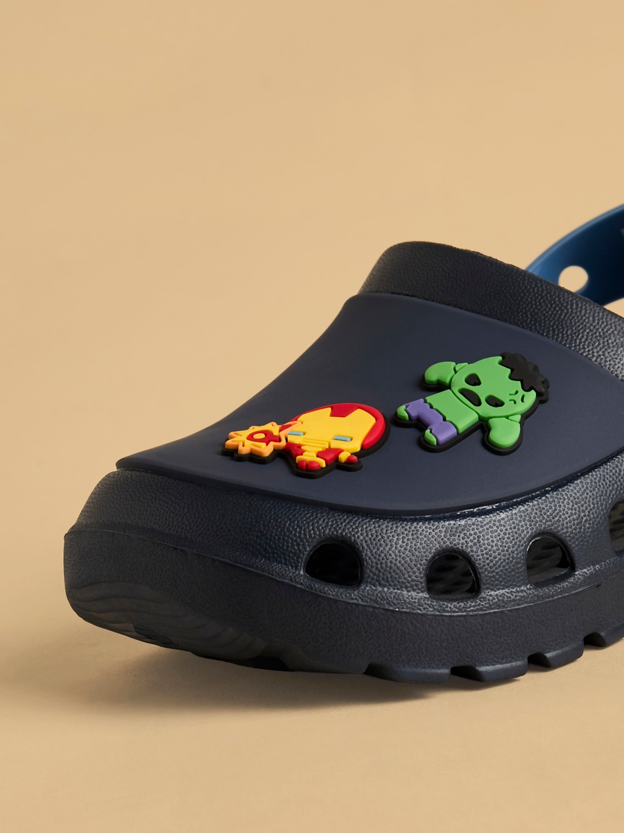 Avengers Applique Clogs with Backstrap