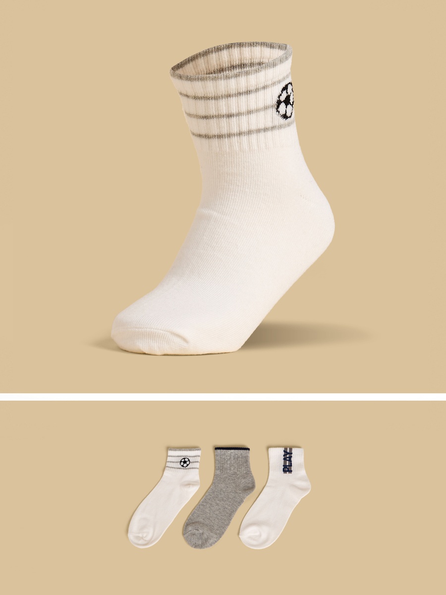 Pack of 3 - Printed Socks
