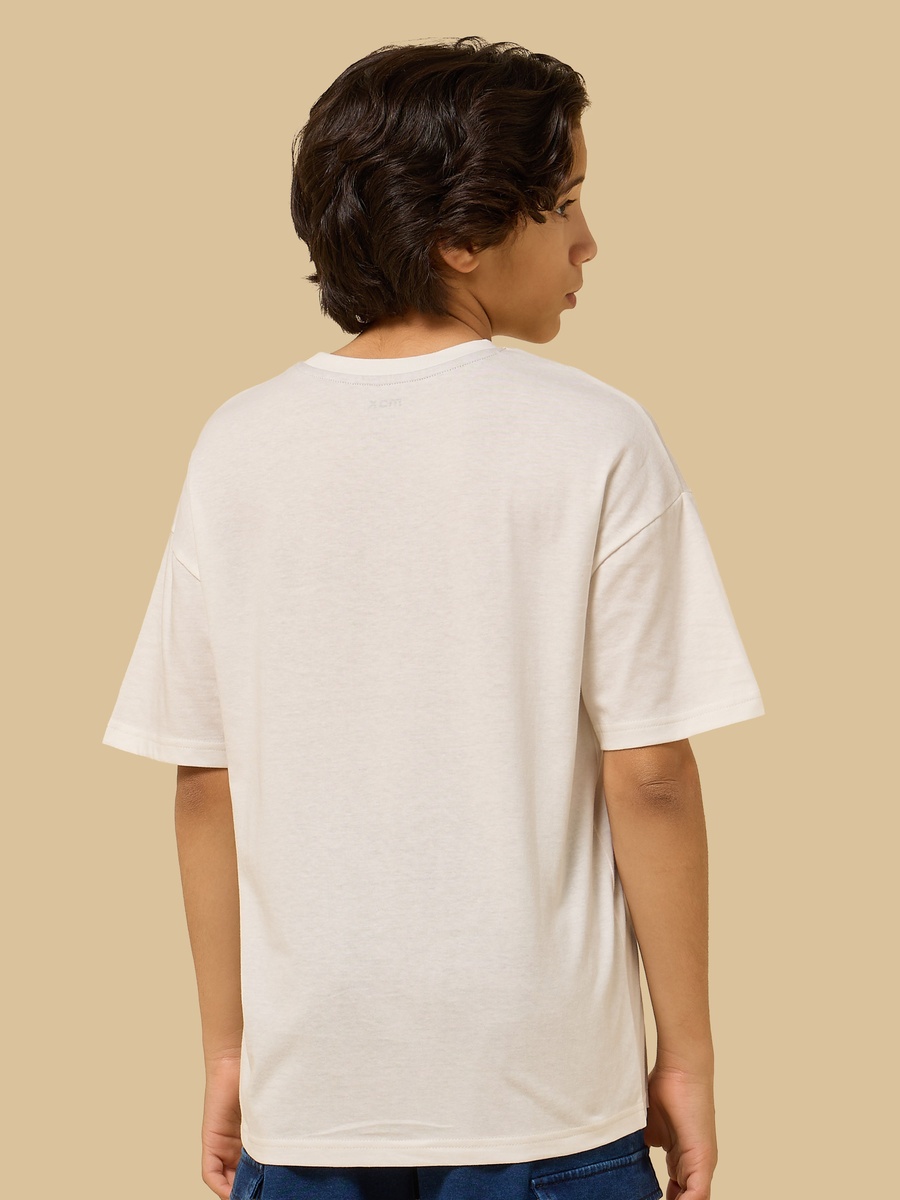 Slogan Print Relaxed Fit T-Shirt